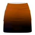 thumbnail image 5 of ITSAME Womens Tennis Skirts, High Waist Pleated Golf Plus Size Summer Stretch Althletic Skorts Brown, 5 of 5