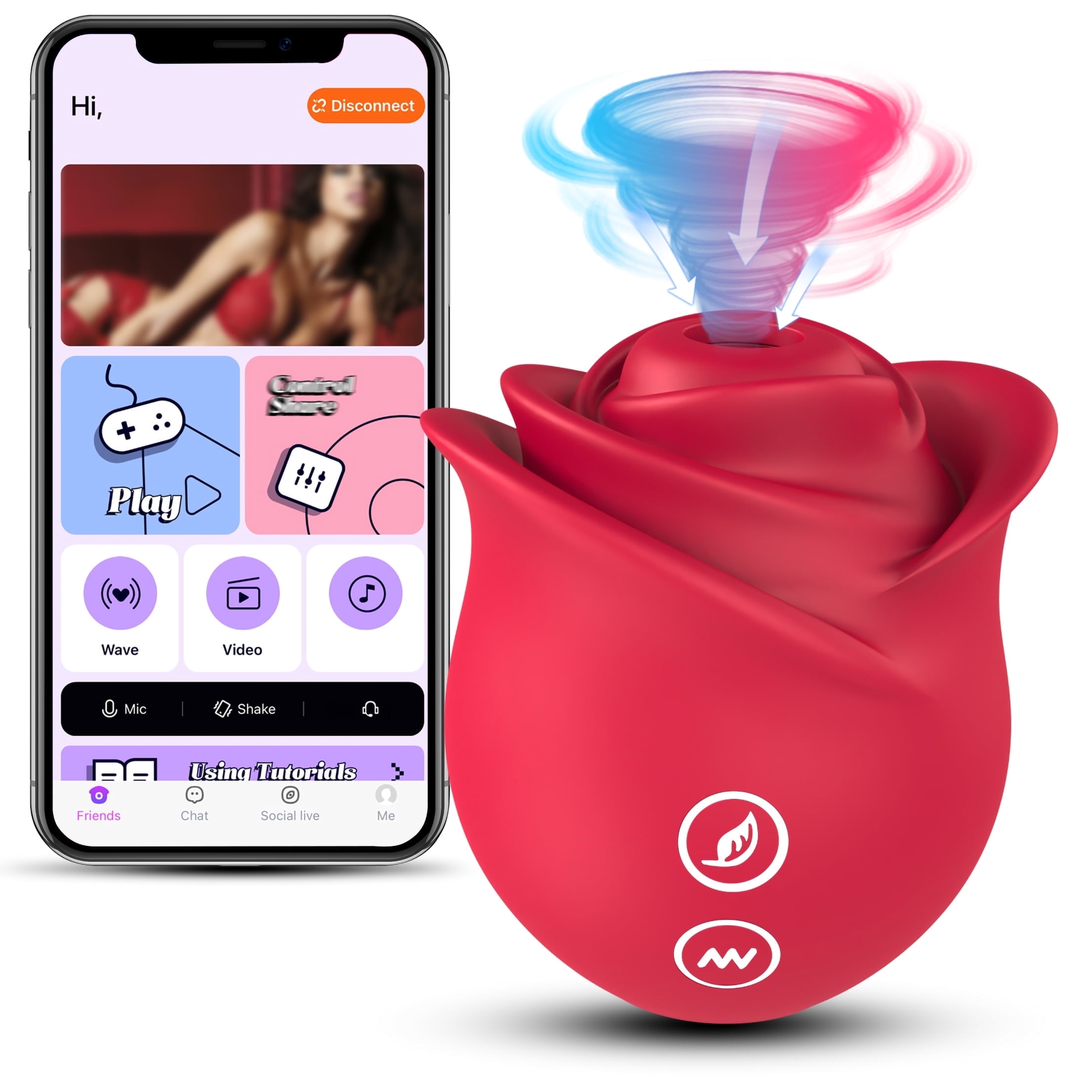 Premium Inya the Bloom Rose Clitoral Sucking Vibrator Thrusting G-Spot Sex Toy for Women - Walmart.com Premium Inya the Bloom Rose Clitoral Sucking Vibrator Thrusting G-Spot Sex Toy for Women - Walmart.com