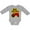 AC-Heather Grey, variant on Inktastic Red Tractor Big Brother Boys Long Sleeve Baby Bodysuit