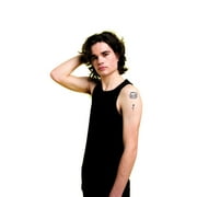 Inkbox Temporary Tattoos, Skull+Flower, 2 Pack