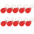 thumbnail image 1 of jifeng 10Pcs High Quality 125KHZ ID Card Tags Key Fobs Access Red, 1 of 8