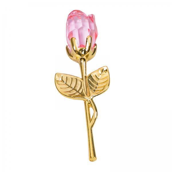 Figura de mesa,Regalo de flores de rosas de cristal Su esposa Hija,Regalo romántico de San Valentín Mujeres Hermana,Flor artificial Aniversario Regalo de bodas,Acción de Gracias