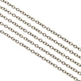 thumbnail image 1 of Unique Bargains 16 Feet Unfinished Cable Chain Round Link Chain Twisted 2mm for Jewelry Making, Bronze, 1 of 7