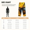 thumbnail image 5 of Fotbe Butterfly On Sunflower Women's Pajama Pants,Sleepwear Pants,Pj Bottoms Drawstring And Pockets-Medium, 5 of 7