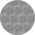 thumbnail image 1 of Ahgly Company Indoor Round Patterned Sonic Silver Gray Area Rugs, 5' Round, 1 of 6