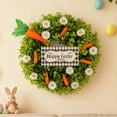 thumbnail image 4 of Tupukom Easter Wreath Easter Decor Clearance Front Door Wall Window Spring Easter Garland Holiday Decoration, 4 of 9
