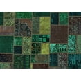 thumbnail image 1 of Ahgly Company Indoor Rectangle Oriental Turquoise Blue Modern Area Rugs, 3' x 5', 1 of 4