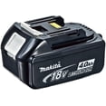 thumbnail image 1 of Batería Makita LXT de iones de litio de 18 V y 4,0 Ah BL1840B, 1 of 1