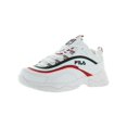 thumbnail image 1 of Fila Women's Ray White / Sycamore Red Ankle-High Sneaker - 7M, 1 of 2