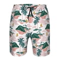 thumbnail image 3 of Fotbe Hawaii Palms Trajes de Baño Estampados para Hombre, Shorts de Verano de Secado Rápido, Ropa de Playa, Bañadores-Small, 3 of 6