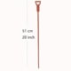 thumbnail image 5 of Paquete de 10 herramientas limpiadoras de serpientes para fregadero, removedor de pelos de desagüe, removedor de obstrucciones de desagüe, para cocina, bañera, fregadero, 5 of 7