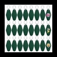 thumbnail image 2 of 24 Piezas Vintage Motel DIY en Blanco Hotel Llaveros Transferencia de en Blanco Llaveros SublimacióN a Granel (Verde), 2 of 6