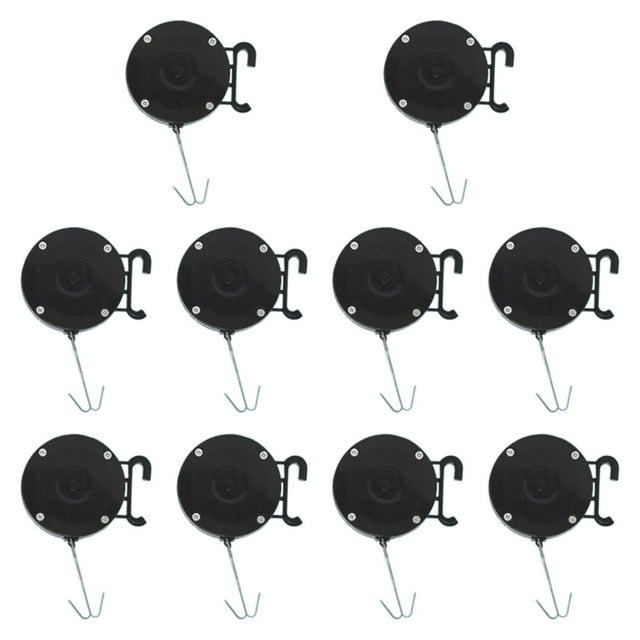 BELOVING 10 Pieces Hot Perm Machine Wire Hanging Box Solid Perm Gadget for Hair Salon 4.5x4.5cm