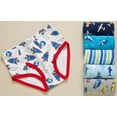 thumbnail image 3 of Pure Cotton Little Boys Briefs Soft Dinosaur Truck Toddler Underwear Kids Undies (Pack of 6) 2T, 3 of 6