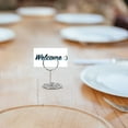 thumbnail image 4 of EXHUMKY 24Ud Soportes De Tarjetas Y Fotos En Plateado Ideal Para De Bodas, 4 of 7