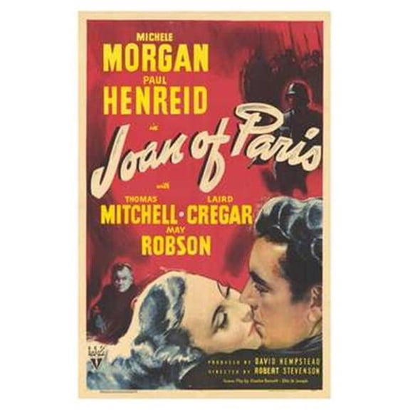 Posterazzi MOV254131 Joan of Paris Movie Poster - 11 x 17 in.