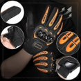 thumbnail image 2 of Gants De Moto Oranges Protger, 2 of 4