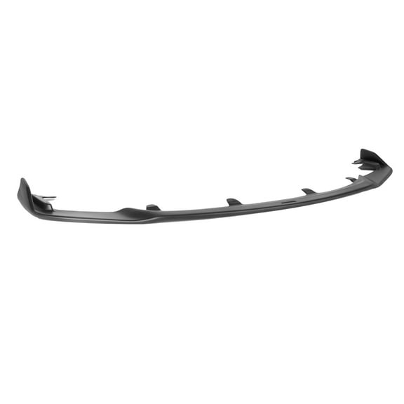 Ikon Motorsports Compatible with 17-20 Lexus IS Front Bumper Lip Unpainted Black - PP