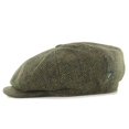 thumbnail image 6 of Mucros Weavers Men's Adult Irish Tweed Driving Cap, Green, X-Large, 6 of 6