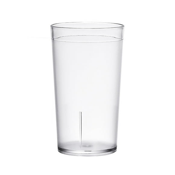 ENJOYW 210/280/350/450ml Drinking Glass Restaurant Style Breaking Resistant Transparent Acrylic Highball Drinking Tumbler for Part