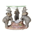 thumbnail image 2 of Pacific Giftware Novelty Lucky Elephants Scented Oil Warmer Diffuser Collectible Figurine, 2 of 2