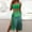 Green, variant on QIPOPIQ Swimsuits for Women with Swim Skirt Matching Multi-color Printed Swimsuit Tight Fitting Gathering Swimsuit Split Swimsuit Set Bikinis Sets Summer Clearance