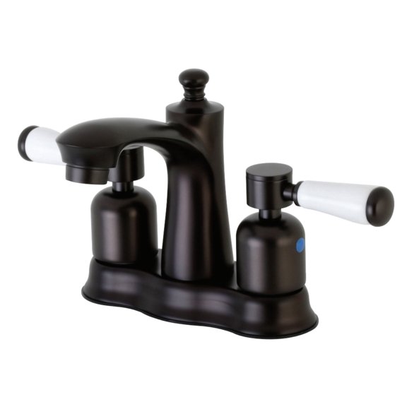 Kingston Brass FB7615DPL 4 in. Centerset Bathroom Faucet, Oil Rubbed Bronze