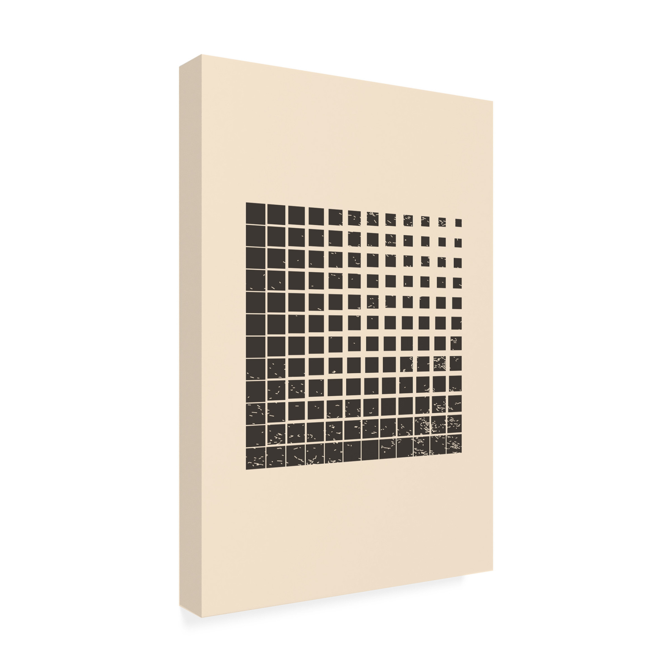 Trademark Fine Art jay stanley Minimal Halftone Shapes 4 Canvas Wall Art