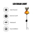 thumbnail image 3 of Led Solar Lights Fire Moon Shaped Led Garden Stake Light Waterproof Solar Powered Outdoor Landscape Lights For Pathway Walkway Lawn Backyard Landscape Lamp, 3 of 7