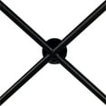 thumbnail image 3 of Bowery Hill Furniture Metal Full Bed Decorative Double X Design Black, 3 of 9