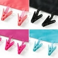 thumbnail image 7 of Ludlz Clip and Drip Hanger Clothes Hanger Drying Rack Portable Clothes Clip Rack Multifunction Bathroom Travel Foldable Hanging Towel Clips, 7 of 7