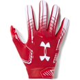thumbnail image 1 of Under Armour Gants de Football F6 pour Homme, Rouge (600)/blanc, Moyen, 1 of 1