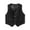 Black, variant on iEFiEL Little Big Boys Gentleman Suit Vest Formal V Neck Button Down Waistcoat for Wedding Birthday Party