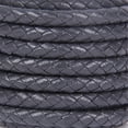 thumbnail image 1 of Yazoeia 2 Meter Braided Leather Cord String, Round Braided Cord PU Leather Braided Leather Cord Braid for Jewelry Making, Necklace, Bracelets, Wraps, Crafts and DIY Design Projects, 4mm, 1 of 7
