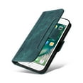 thumbnail image 4 of Allytech Case for iPhone 8 Plus/iPhone 7 Plus,PU Leather Wallet Cover with ID Credit Card Slots,Magnetic Buckle Flip Stand Shock Absorption Protective Phone Case + Wrist Strap,Green, 4 of 15