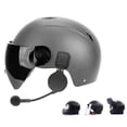 thumbnail image 3 of Control de de los auriculares del casco de la motocicleta Bluetooth, 3 of 8
