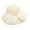 Beige, variant on Girls Fisherman Hat for Wedding Photo Props Hat Outdoor Party Delicate Organza Bowknot Women Derby Hat