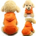 thumbnail image 5 of TELOLY Winter Dog Hoodie Sweaters with Pockets Warm Dog Clothes for Small Dogs Chihuahua Coat Clothing Puppy Cat Costume (Pink S), 5 of 7