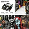 thumbnail image 4 of Nightmare Before Christmas Blanket Stuff Jack And Sally Blankets Bedding Jack Skellington Gifts for Girls Boys Kids Women Adults Birthday Decorations, 4 of 12