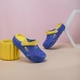thumbnail image 2 of Kids Cute Clogs Cartoon Garden Shoes Boys Girls Slides Slippers Slip On Water Shower Beach Pool Sandals, 2 of 12