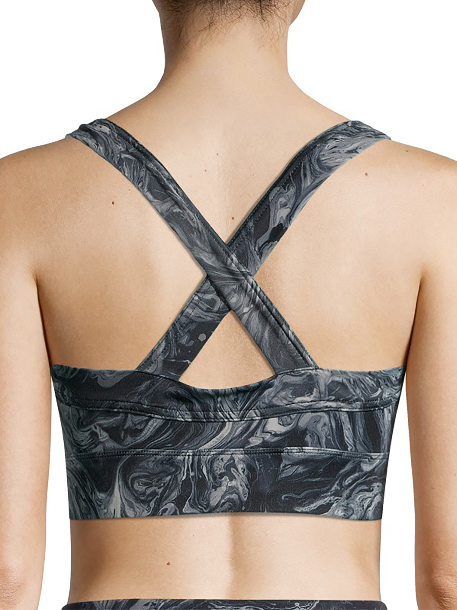 Athletic Works Support Low Impact Cross-Back Sports Bra (Women's) 1 Pack - image 2 of 7