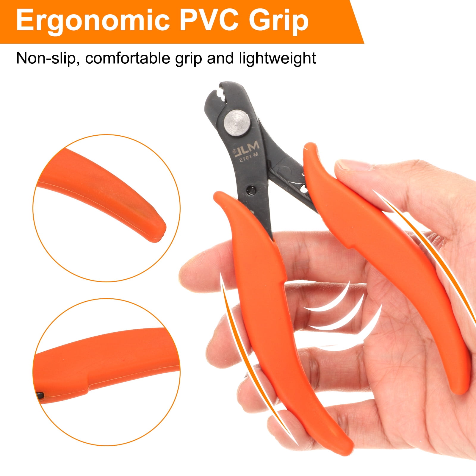 Uxcell Memory Wire Cutter Kit 5.5" Mini Jewelry Pliers with 200 Loops Rose Gold Memory Wire for Bracelet Making Crafts Jewelry Making