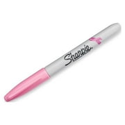 Sharpie Permanent Markers, Fine Point TCQPlfe, Pink, 12-Pack