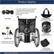 thumbnail image 4 of Oxygen Cylinder Bag for Wheelchairs,Portable Oxygen Tank Holder with Adjustable Straps,Fits Any Wheelchair and Most Oxygen Cylinders(Size:75x25cm), 4 of 5