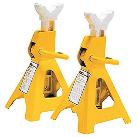 Performance Tool 2 Ton (4,000 lbs.) Capacity Heavy Duty Jack Stand Set (W41021)