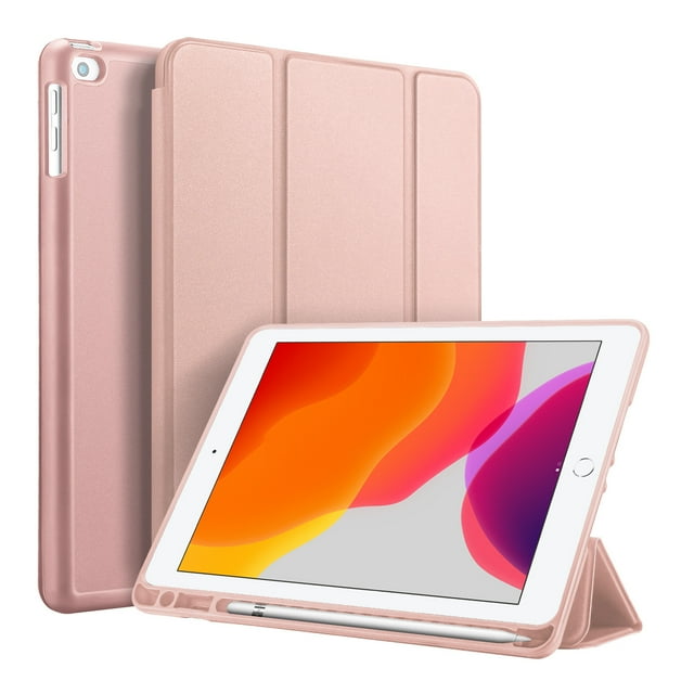 10.2" Solid PU Leather Tablet Case Protective Cover with Stylus Holder For Pad pro 7