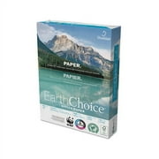 EarthChoice Office Paper 92 Bright, 20 lb, 8.5 x 11, White, 500 Sheets/Ream, 10 Reams/Carton