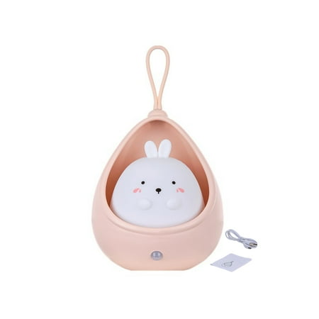 

VIST FOX LED Night Lamp Illumination Rechargeable Practical Cartoon Bunny Cat LED Lamp Human Induction Light