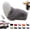 Gray, variant on Wagging Tail for Car, Remote Control Electric Car Tail, USB Rechargeable Plush Animal Moving Tail with Sound Activated, Universal Fit Vehicle Exterior Accessory (Orange)