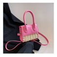 thumbnail image 1 of Bolso de paja para mujer Mini bolso bandolera bolso de mano bolso de mano ratán de paja Ba, 1 of 5